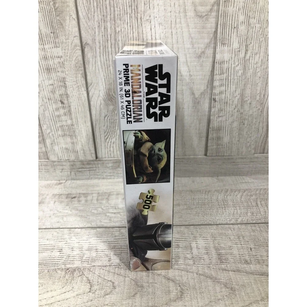 Star Wars The Child Baby Yoda Grogu Prime 3D Puzzle 24'x18' The Mandalorian NEW